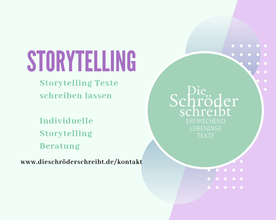 Storytelling Texte und Beratung